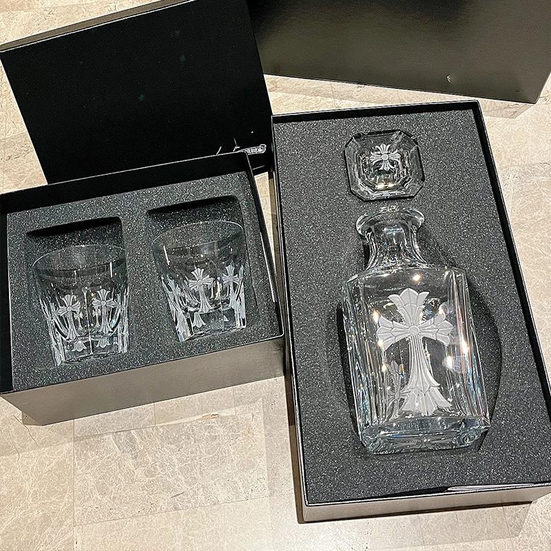 欧式古典宫廷风进口手工水晶玻璃酒樽威士忌洋酒壶酒杯网红组合