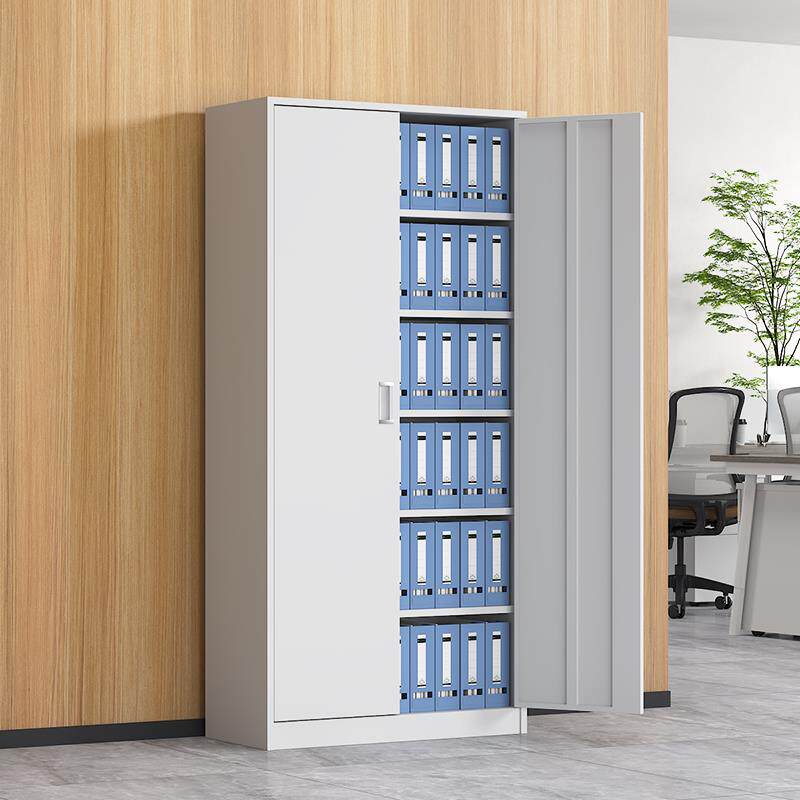 财务凭证柜多层办公文件柜资料档案柜加厚带锁铁皮柜会计储物柜子