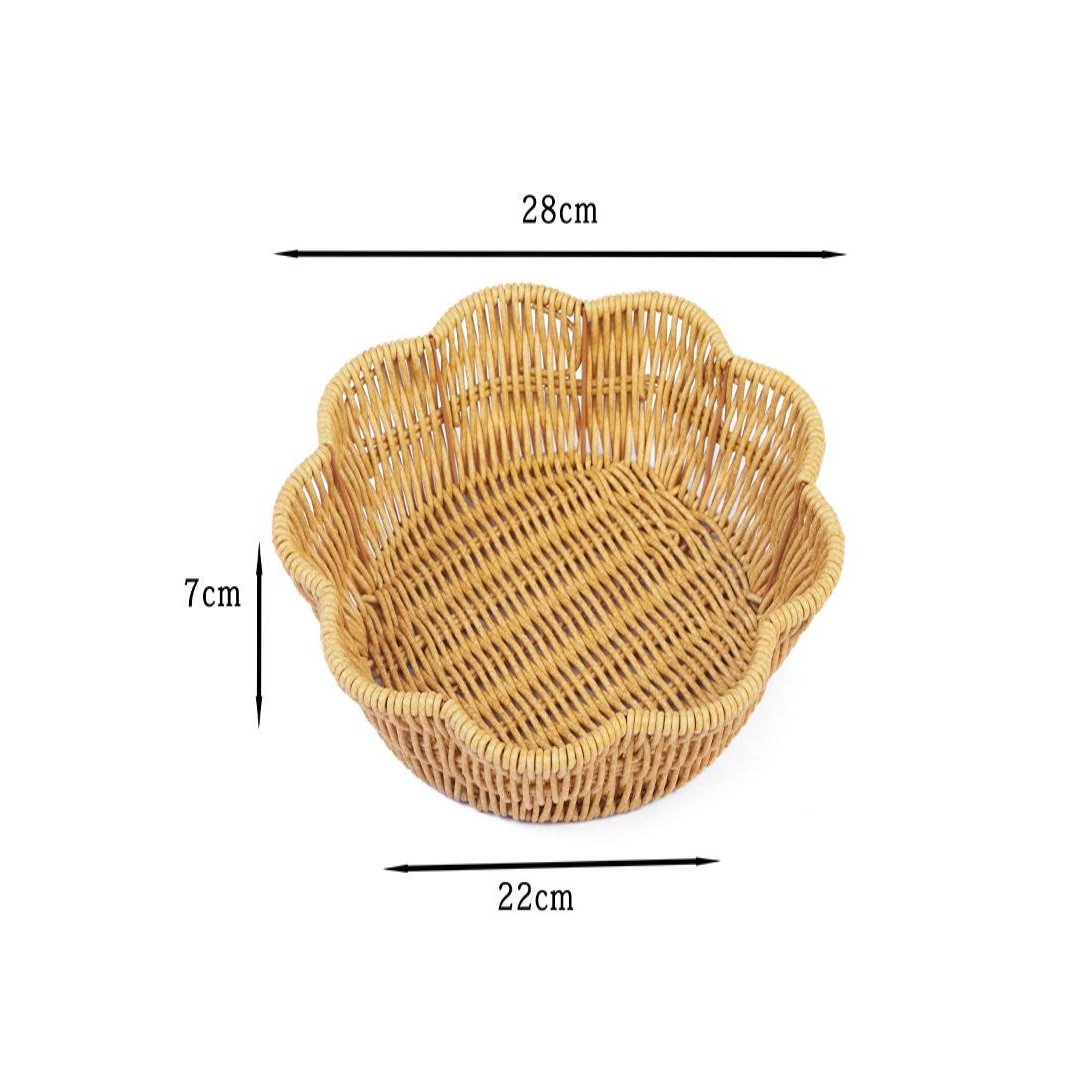 纯手工高粱杆馒头筐家用水果蔬菜篮馍筐包子饺子托盘厨房用品小筐