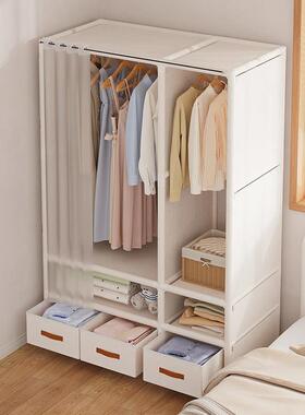 儿童衣衣柜柜简易组装日式屉家用卧室y8SKzc0K多层布带抽出租房收