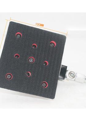 CLY豹M8气动拉打磨机正形震动气磨腻子砂纸机绒带夹10方0*1速10mm