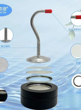 低尘浓度颗粒物采样头压膜机边47铝箔滤膜锁紧装置ALth$*&y滚器