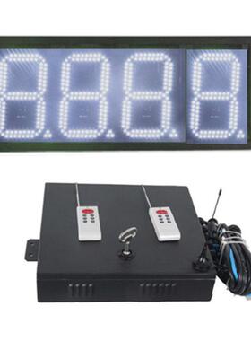 山西运城88寸白GAS8Z888色888油价牌遥控E控制价屏油LD油价屏