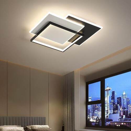 中山202年5厅新款客灯具现代简约大343气吸LED全屋套餐创意大厅顶
