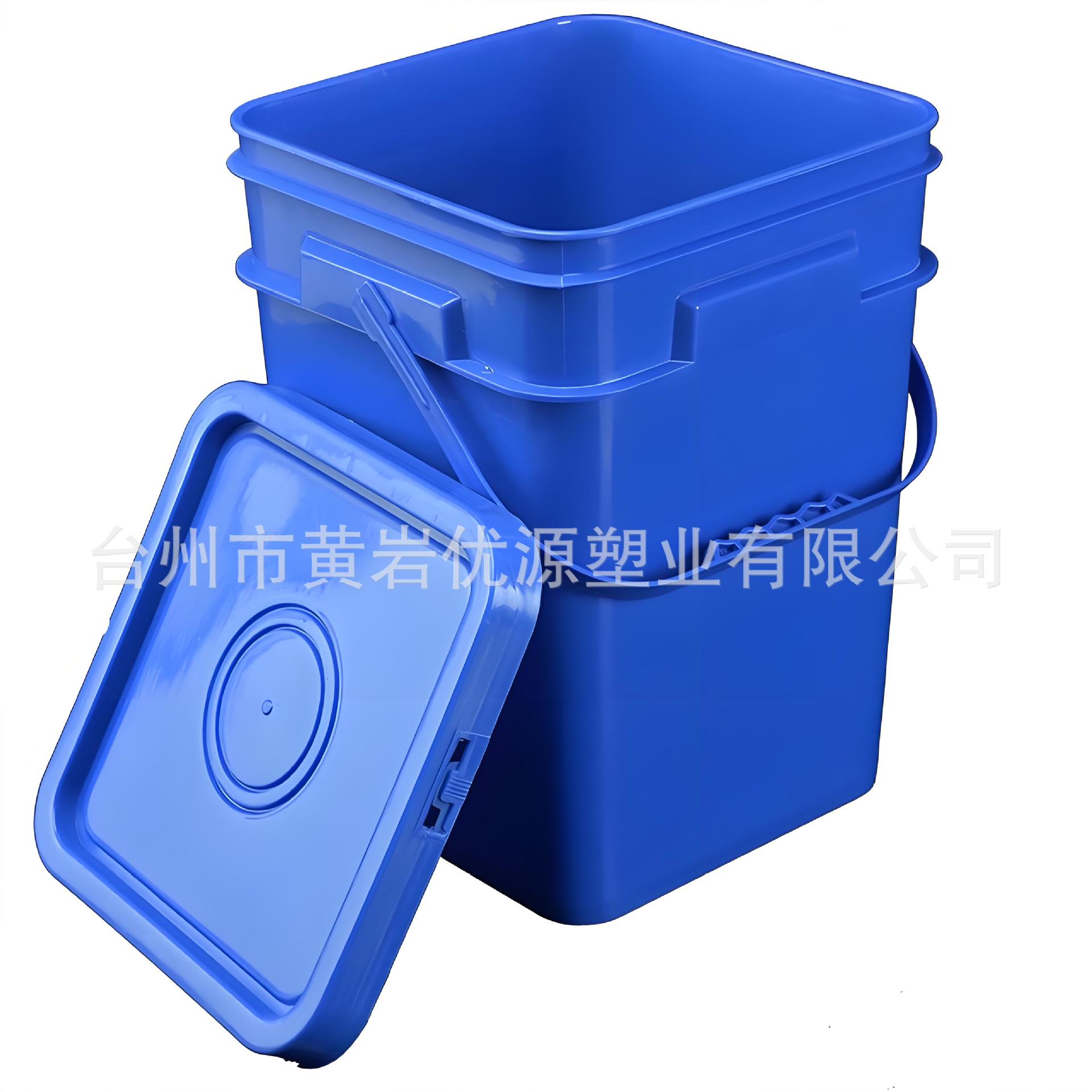 新款方形圆形塑料桶注塑模具定制