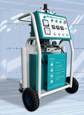 出口欧洲E3聚氨酯动发泡机双组份高压气喷wwx26685涂冷机库保温隔