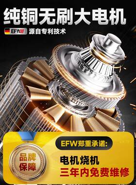 德国电链锯电锯家用大小型持充电无ERW刷锂手外功率户伐木锯学洪