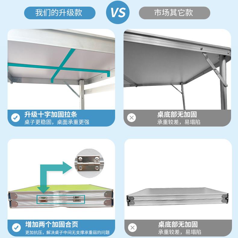 中国人宣寿保险展业桌椅户便外携式折叠桌国广告传摆10055111摊地