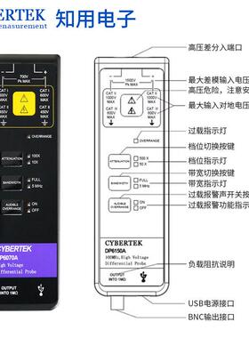 CYBER6TEK知用高压差P分探头DP6070A/D6150B/DDP6070APP280/D6700