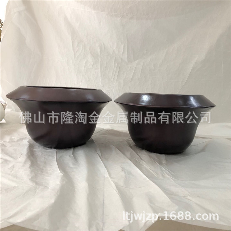 江苏304不锈钢手工锻造花钵