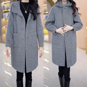 休闲高端外套2025年秋冬新款 显瘦遮肉高端时尚 洋气遮肉高级感大衣