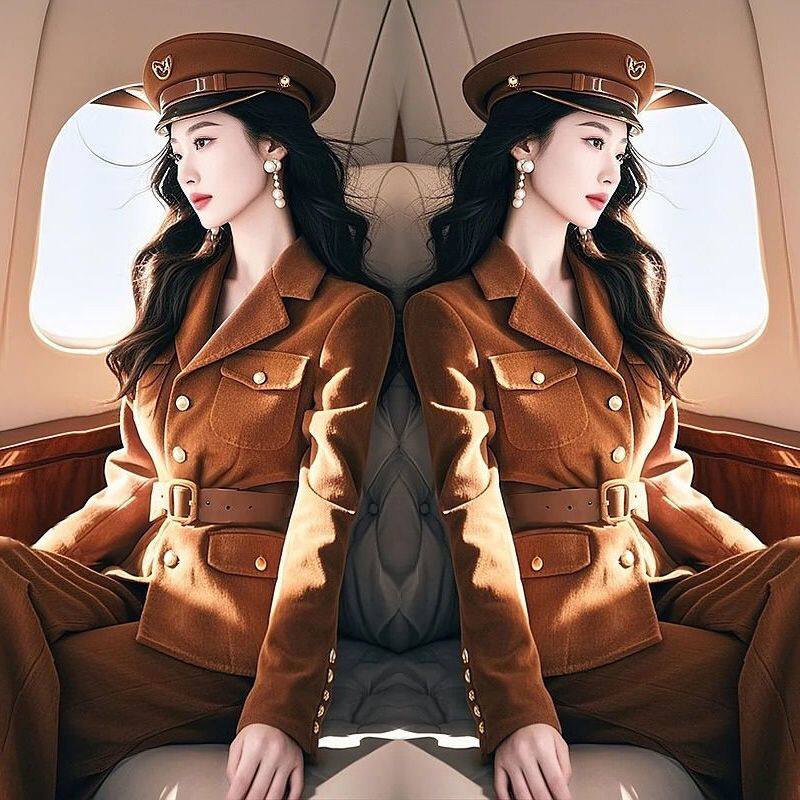 2025冬季新款女装高级感套装独特绝美小香风外套上衣阔腿裤两件套,女装/女士精品,时尚套装,淘宝优惠券,粉丝福利购,淘宝优惠卷