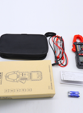 斯耐科sk211+语音播报数字钳形表智能防烧电工万用表自动量程电容