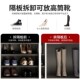凳靠墙储物收纳玄关柜 柜一体小户型精致极简家门口换鞋 新款 实木鞋
