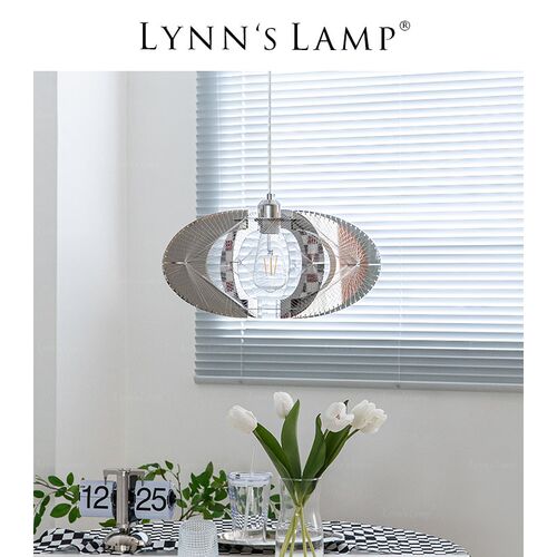Lynns立意 包豪斯吊线千面吊灯 北欧岛台吧台极简设计师餐桌灯具