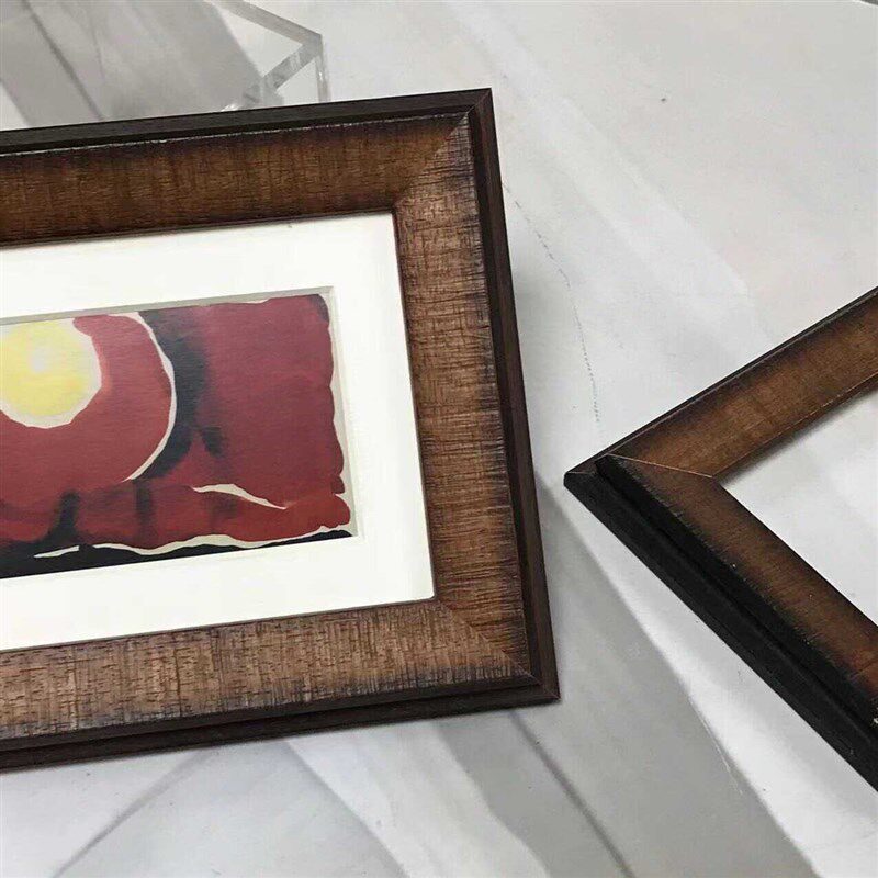 [上新]贾科梅蒂~天隆实木画框装裱相框定制任意尺寸海报油画外框