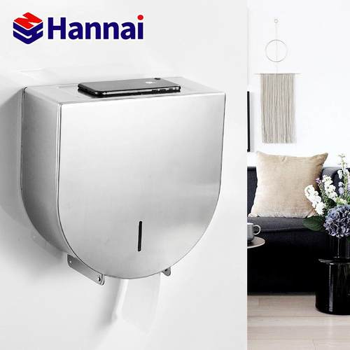 卫生间不锈钢大卷纸架厕纸架大卷纸盒纸巾架浴室大盘纸巾盒壁挂式