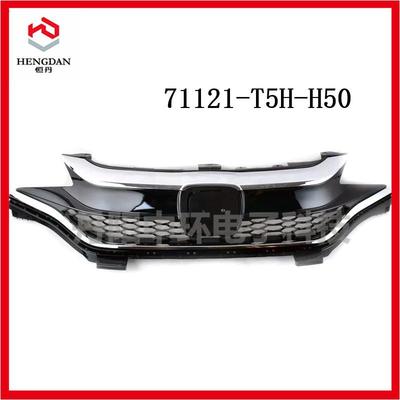 适用于201819年款三代飞度GK5中网电镀格栅71121-T5H-H50