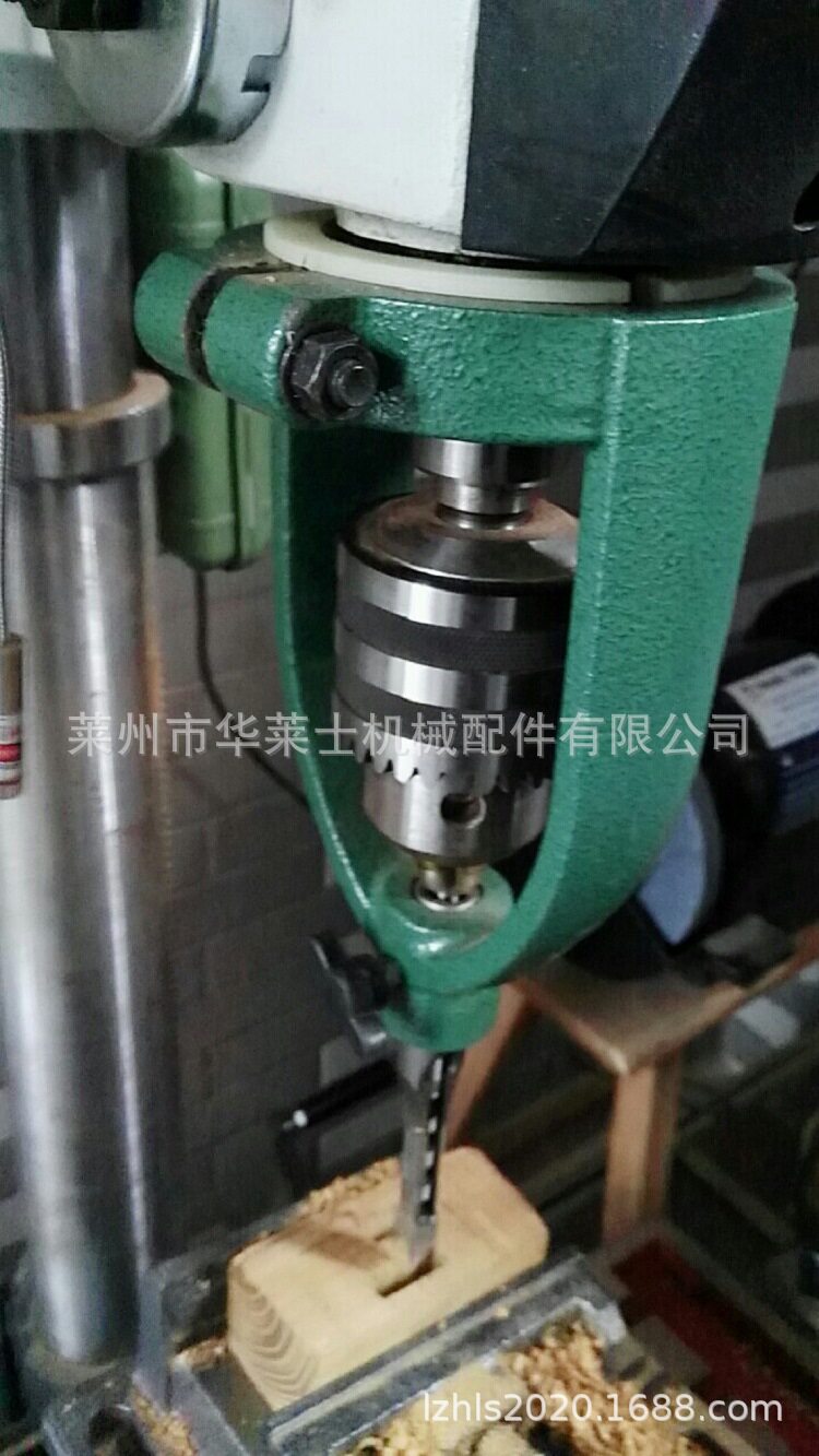 台钻变方榫机配件方榫刀夹头打眼机配件转换头卯榫改装打榫机方孔
