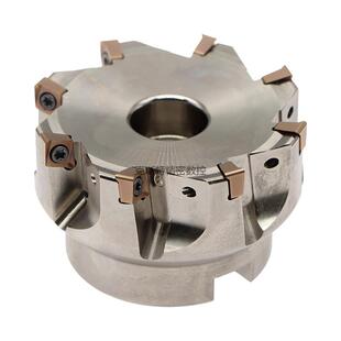 90度直角4NKT060308R快进给铣刀盘4N-TE90开粗重切削双面数控刀盘