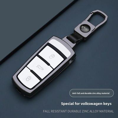 适用老款迈腾B7钥匙套13/15/16/b8专用汽车大众CC金属钥匙包壳扣