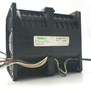8CM汽车 7.5A 摩托车涡轮增压器暴力大风量散热风扇风冷改装 12V
