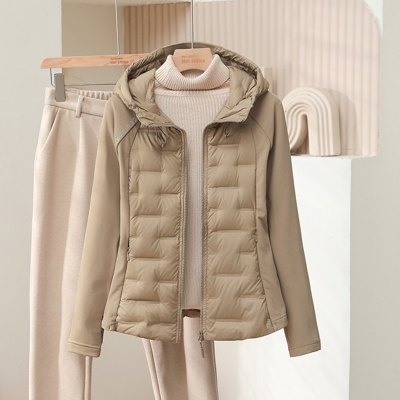 日本品质【90鹅绒】超轻运动瑜伽羽绒服女户外轻薄无缝健身服修身