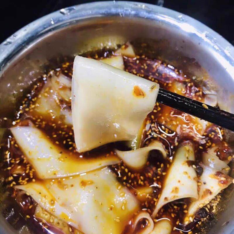 定西袋土豆粉甘肃定西宽粉粉条火锅粉宽大白手工土豆粉袋