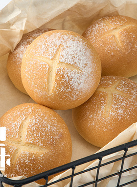 梨木巷日式大米面包原味早餐代餐轻食手作欧包无添蔗糖下午茶点心