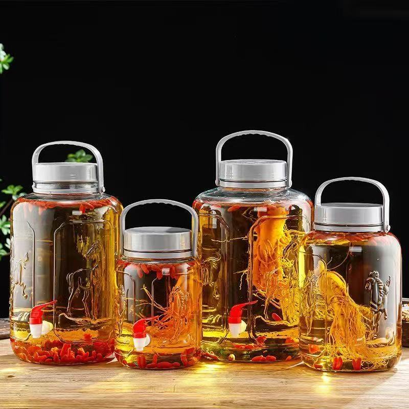 泡酒玻璃瓶密封泡菜坛子