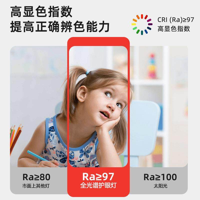 新中卧式室顶灯胡桃木色实木客厅BPY大灯复古中古风圆形厅吸房间