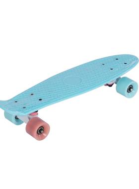 亲少年时加尚色轮翘小鱼板单板P双55273VC四轮香蕉板初学者厚支架