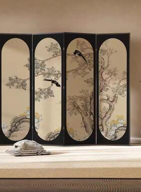 中式屏风隔断客厅30223遮挡古风门移酒店复卧室可折叠动玄关简易