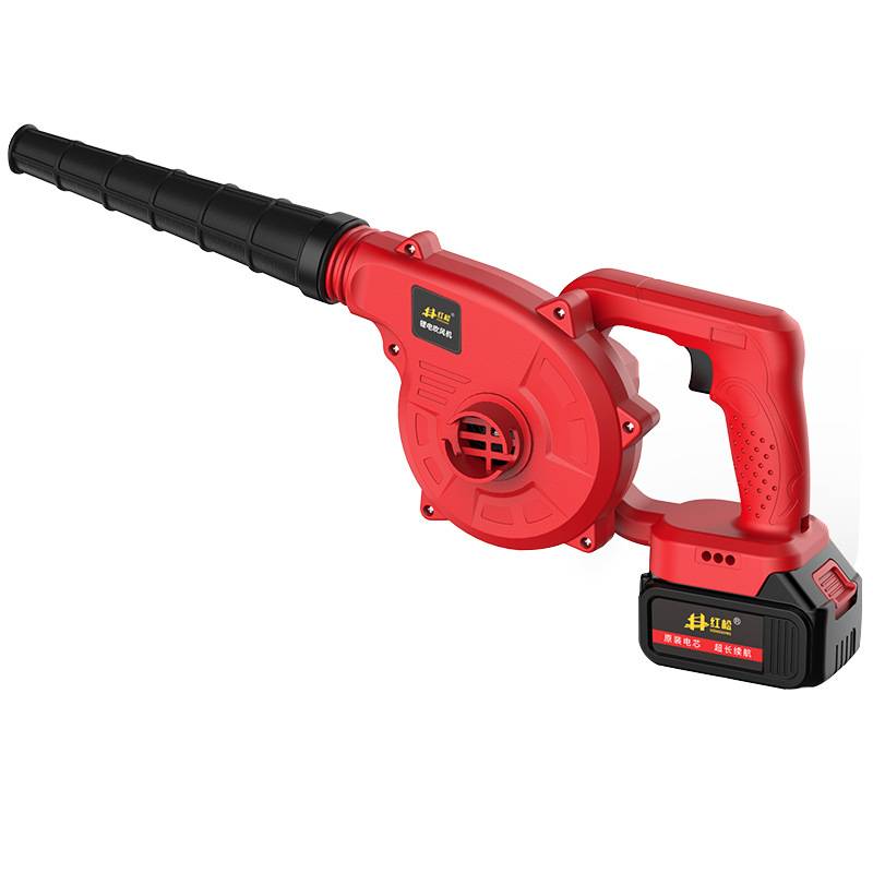 红松充电式鼓风机锂电吹风机大功率工业家用车载烧烤电脑除尘器灰