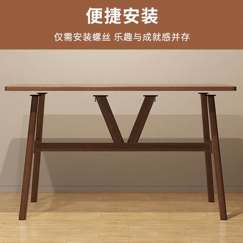 桌台式电桌书家用子办公桌工作台简易出租屋脑桌卧VTU室学生学习