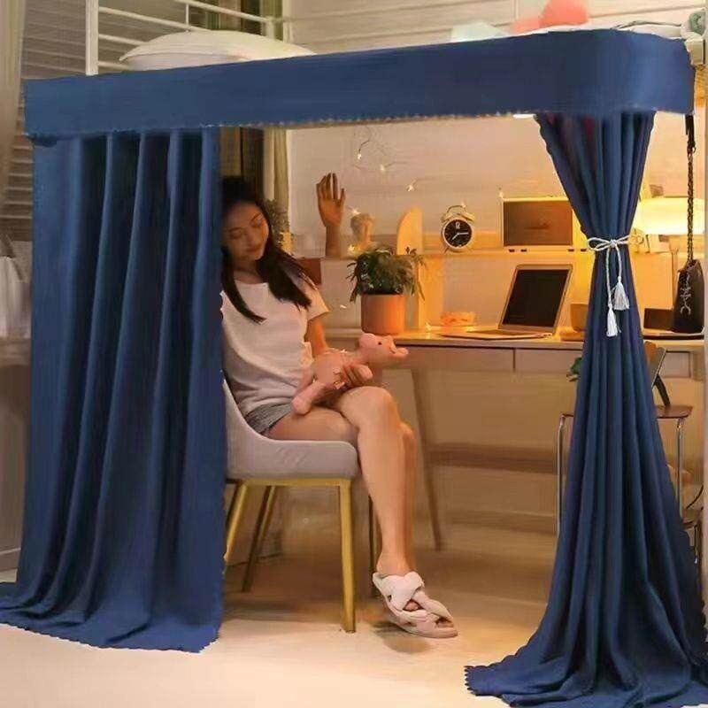宿子无品牌/舍桌帘型延伸支学生寝室下桌架遮挡帘下铺遮光床U下帘