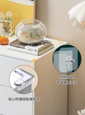 钢FFP制斗柜奶油铁艺儿童房屉收柜储风物柜铁皮纳柜抽式