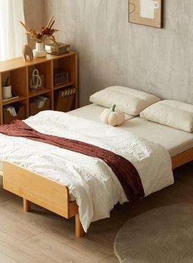 用LTKH铁*伸缩床小户折型客厅实木叠沙发床两双人单人坐卧两用床