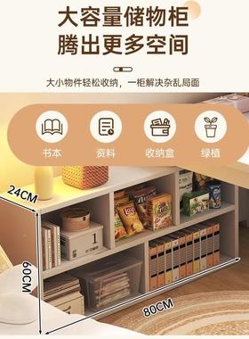 转角书桌L一型电脑办桌台式书柜用体家卧DNZ02890室学习桌子简约