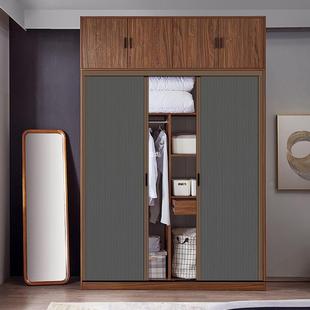 伸缩衣柜折门蜂巢移柜门隐LAD门开放衣帽间免打叠形门推拉橱式
