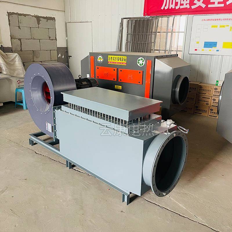 工业风道加热漆器电热烤房热炉热风循环088加热风加风烘干风道加