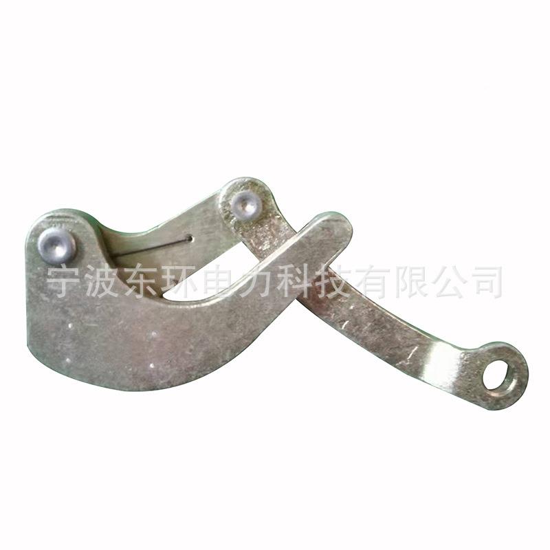 偏心轮地线131114-20mm1T/6-24mm2T浮动式线器丝绳卡钢线卡器