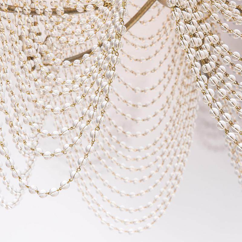 寓美式长厅吊灯复楼别墅72260loft公挑空式大客厅灯水晶餐法式楼,家装灯饰光源,智能吊灯,淘宝优惠券,粉丝福利购,淘宝优惠卷