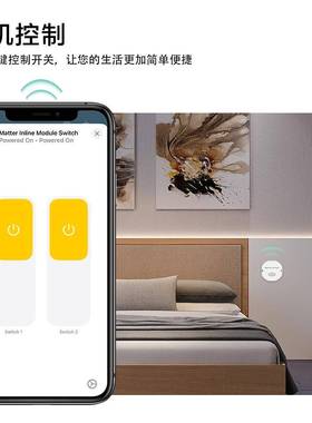 zCBUemismar智能86二路开关底座matter协议GoogleHomte