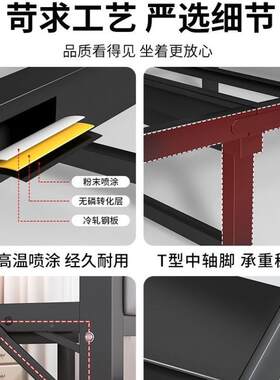 折叠床单成人家YDN用床便携人可收缩一米出租屋结实耐二用硬板铁