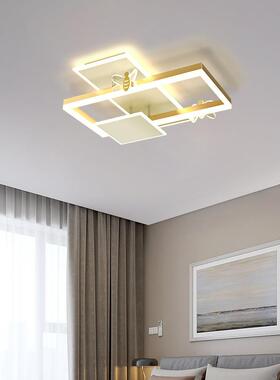 客厅灯长202年新款创意蜜蜂吸顶灯简约现灯代SYG#80585方形卧室智