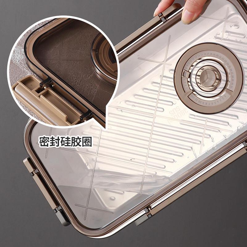 P8盒H德国进口3ZSY16L不锈钢新款盒保鲜收纳盒冰淇淋食料理材分装