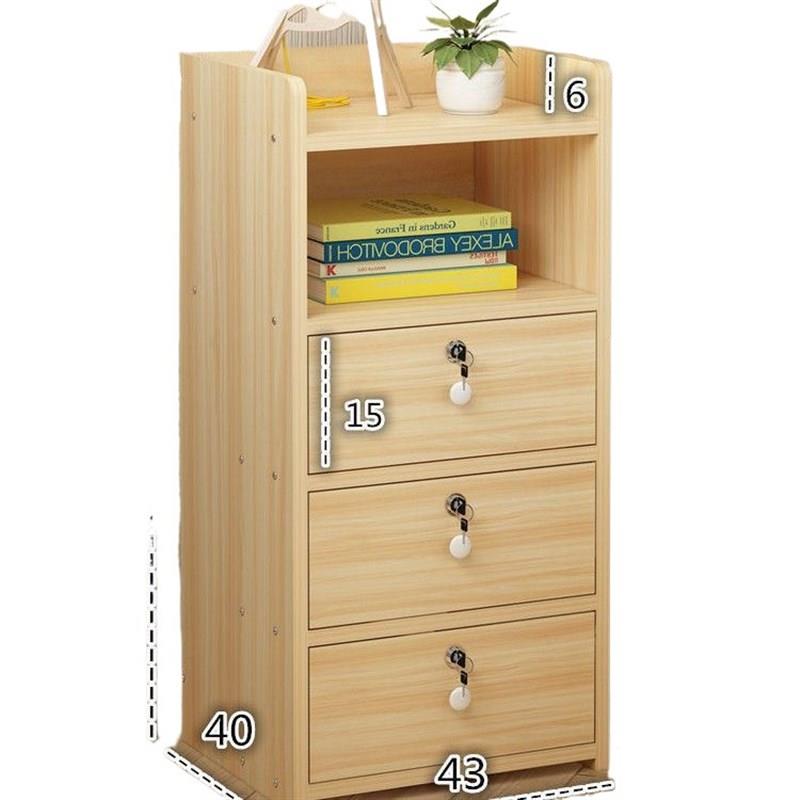 卧#床头柜家用简约现简收代纳柜带锁易迷无品牌/你储物O柜小型室