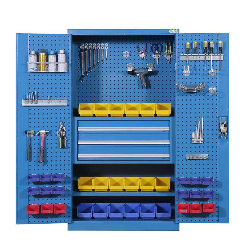 五金间工具柜车汽柜修工无品牌/具车加工厚铁皮柜双开门重型具储