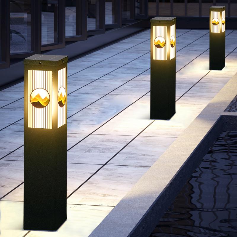 太阳能户外防草坪灯别装墅庭院园花草QBO地氛围照水明饰简约景观